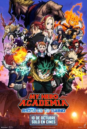 MY HERO ACADEMIA: AHORA ES TU TURNO